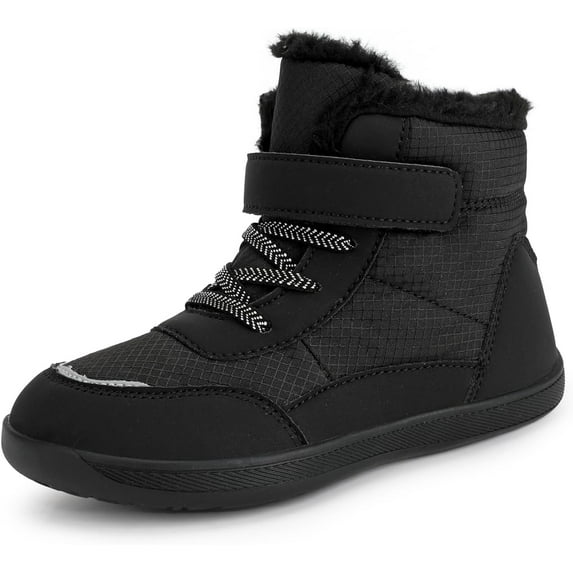 Barefoot Winter Boots Kids Waterproof Winter Footwear Barefoot Shoes Hiking Footwear Wide Toe Box Boots