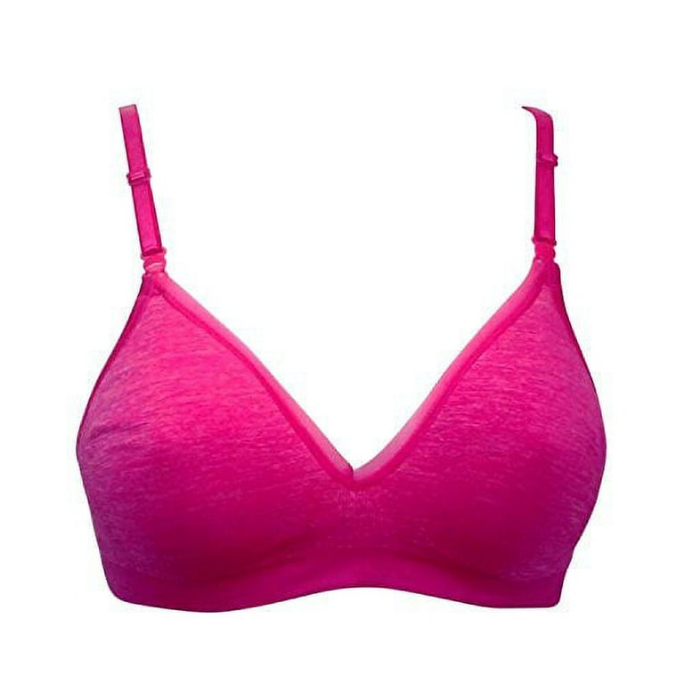 Barely There Women's Customflex-fit Wire-free Bra (Large, Fuchsia Heather)