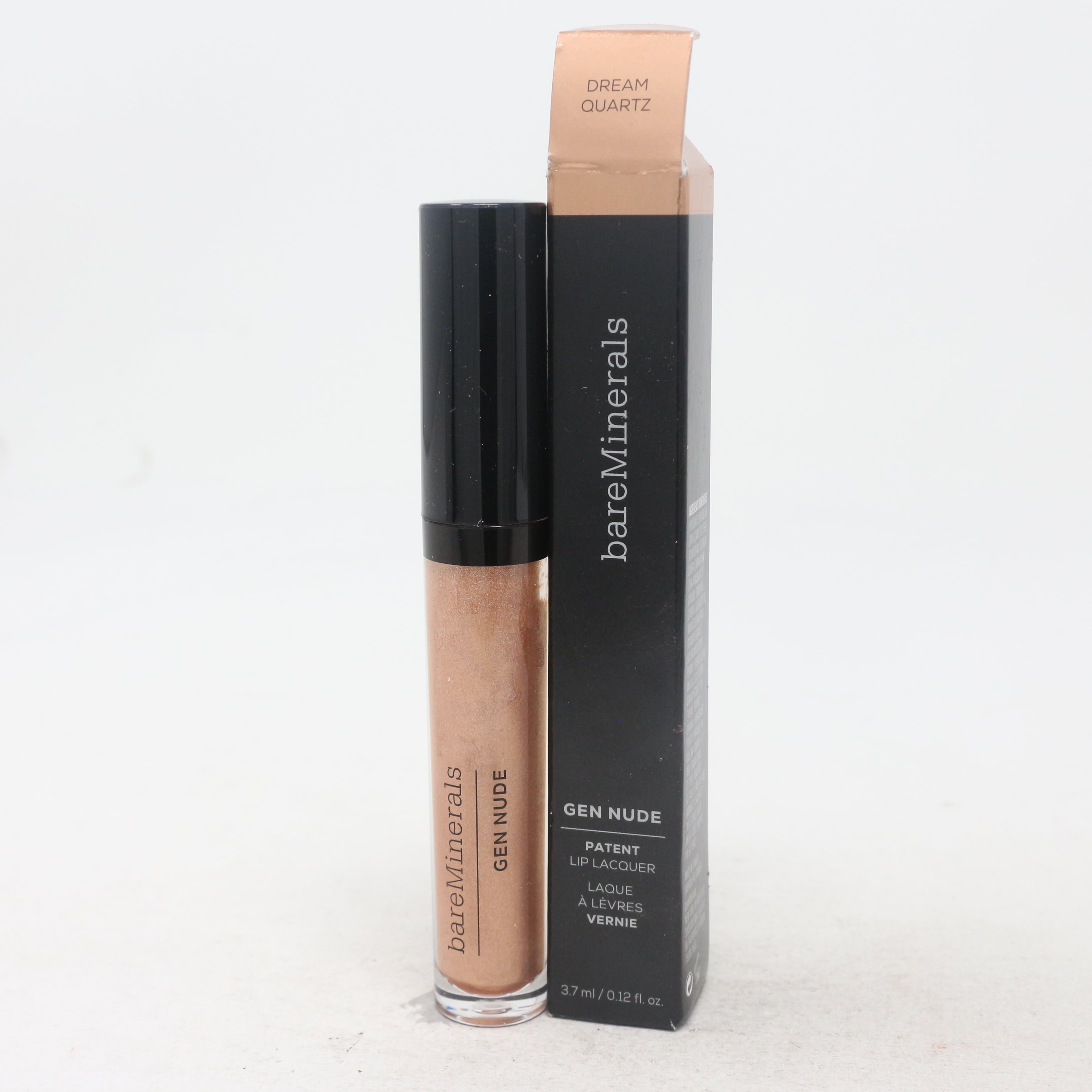 BAREMINERALS/GEN NUDE PATENT LIP LACQUER DREAM QUARTZ 0.12 O