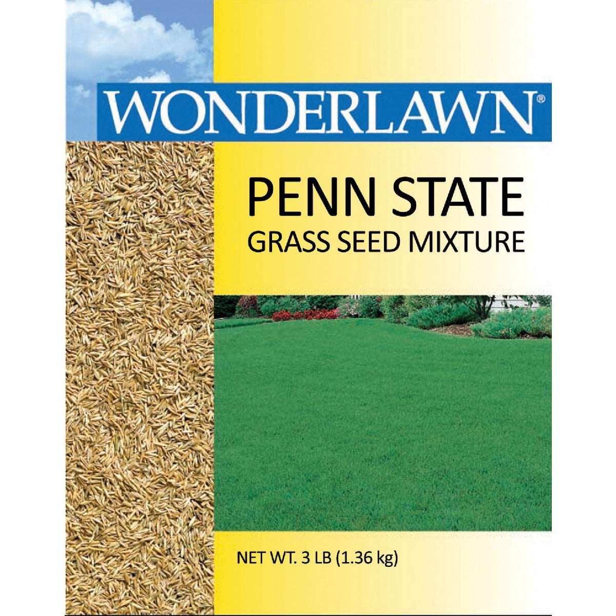 Barenbrug Penn Grass State Mix - Drought-Tolerant, Full Sun - 3 lb — Residential Use, Standard Application