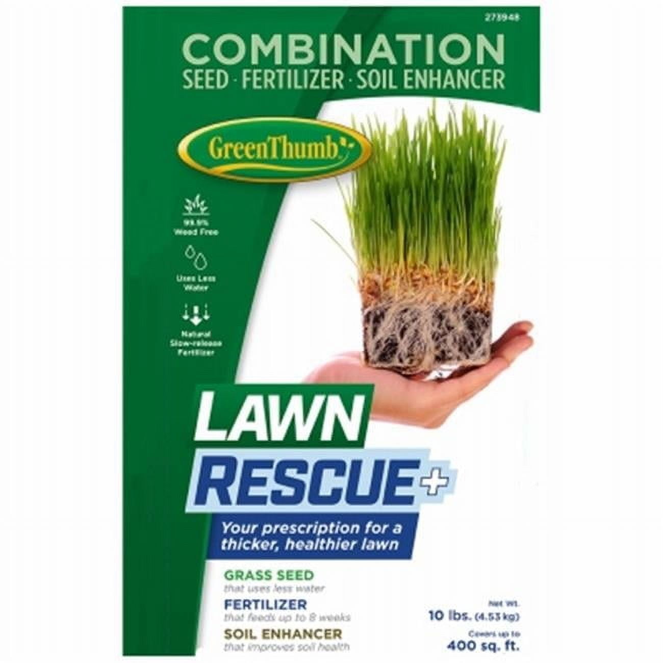 Barenbrug USA  10 lbs Lawn Rescue Plus Grass Seed Bags
