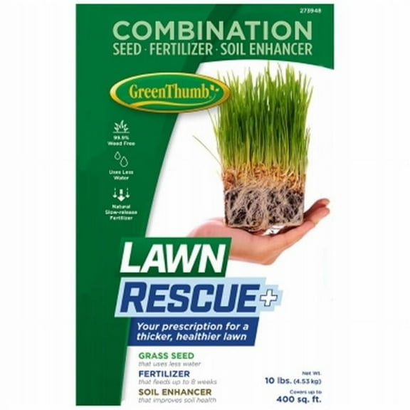 Barenbrug USA 10 lbs Lawn Rescue Plus Grass Seed Bags