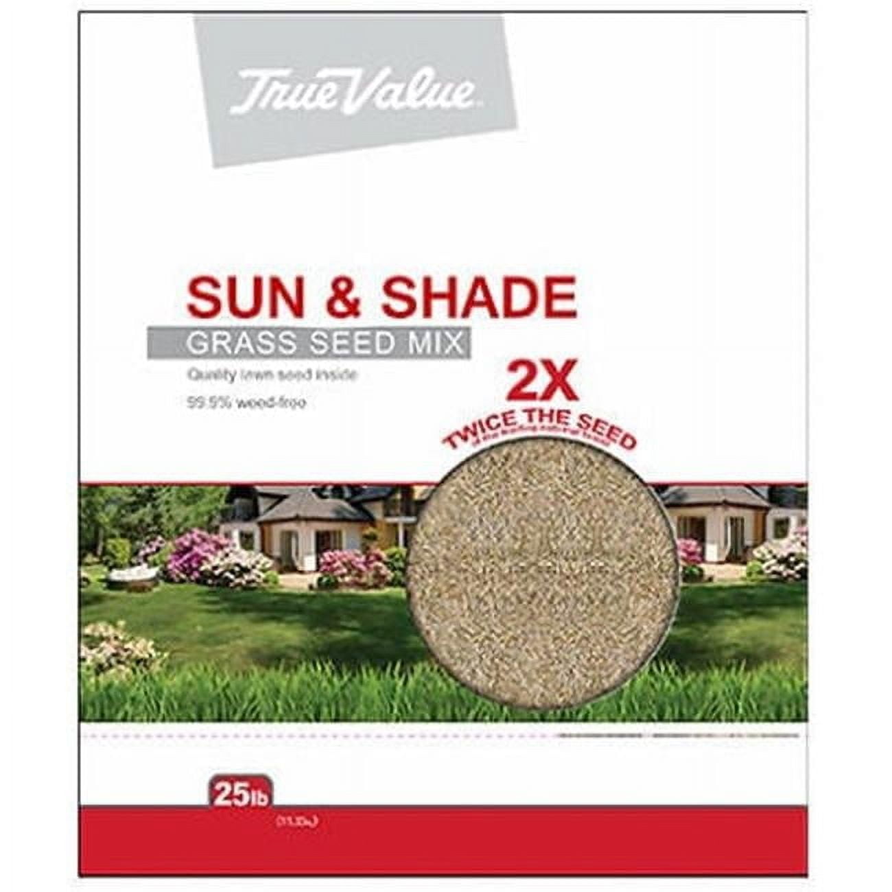 Barenbrug USA  25 lbs True Value Sun & Shade Grass Seed Mix