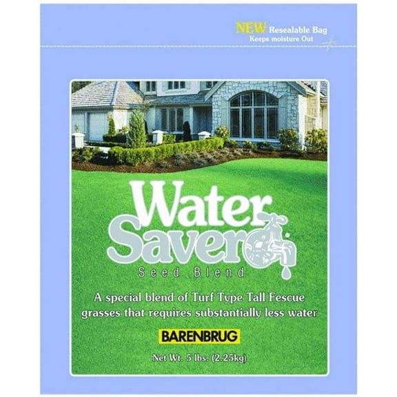Barenbrug Water Saver Tall Fescue Grass Sun or Shade Grass Seed 10 lb