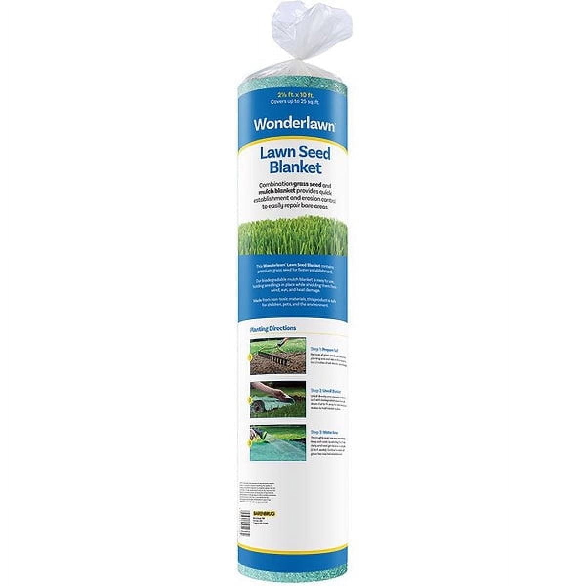 Wonderlawn Mixed Grass Seed Blanket for Partial Shade/Sun