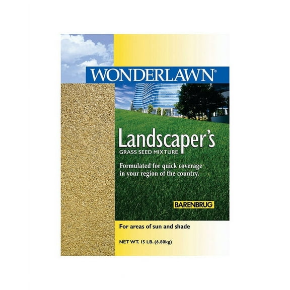 BARENBRUG USA 15-Lb. Landscaper All-Purpose Grass Seed Mix 46615
