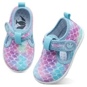 Barerun Baby Boys Girls Water Sport Shoes Barefoot Kids Aqua Socks Quick-Dry Beach Swim Pool Shoes Mermaid Scale Infant