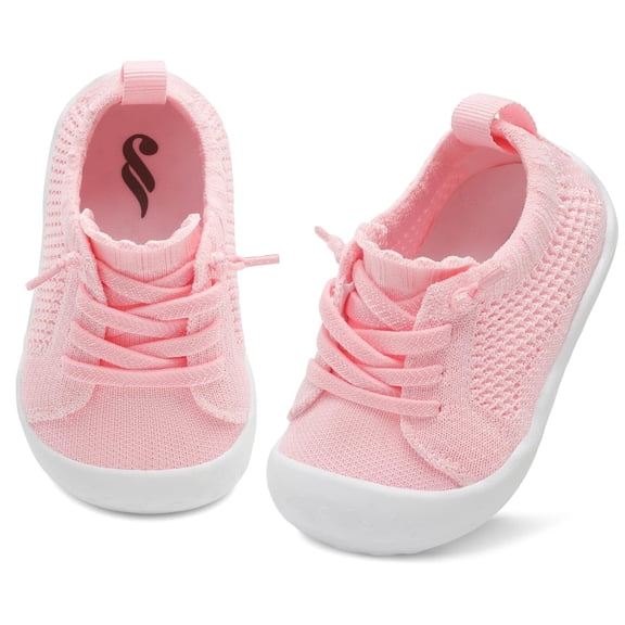 Barerun Baby Knit Breathable Non-Slip Comfortable Walking Shoes for Newborns