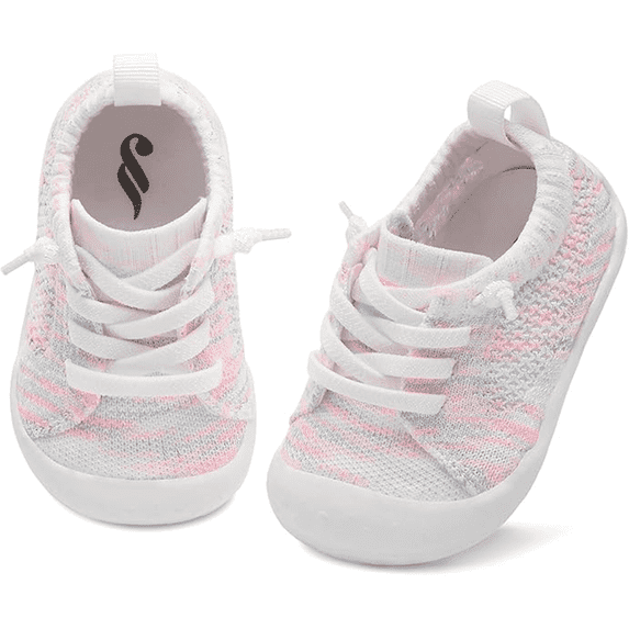 Barerun Baby Knit Breathable Non-Slip Comfortable Walking Shoes for Newborns