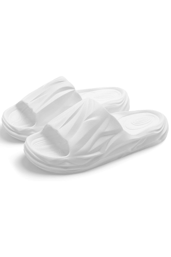 Slides for Men Women Soft Thick Sole Slide Sandals Recovery Foam Pillow Slippers for House Shower Pool Beach Indoor Outdoor