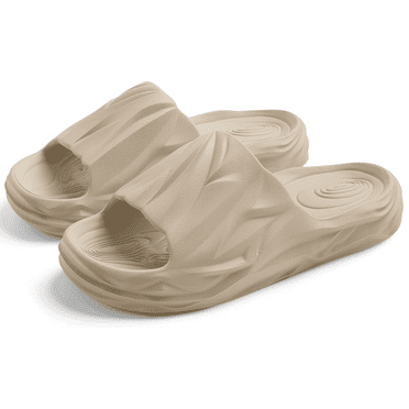Barerun Slides for Men Women Soft Thick Sole Slide Sandals Recovery Foam Pillow Slippers for House Shower Pool Beach Indoor Outdoor