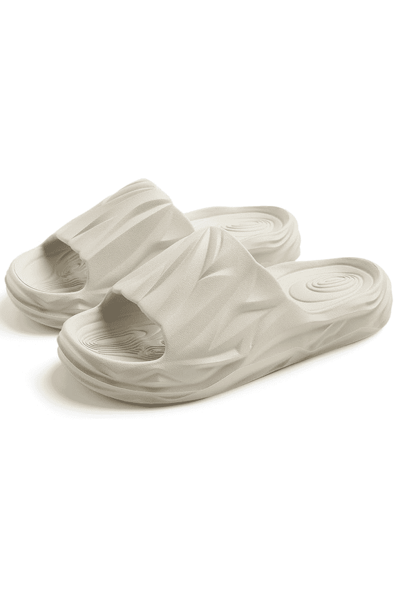 Slides for Men Women Soft Thick Sole Slide Sandals Recovery Foam Pillow Slippers for House Shower Pool Beach Indoor Outdoor