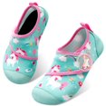 thumbnail image 1 of Barerun Kids Boys Girls Quick Dry Water Shoes Aqua Socks for Beach Swimming Pool Green 9.5-10 Toddler, 1 of 7