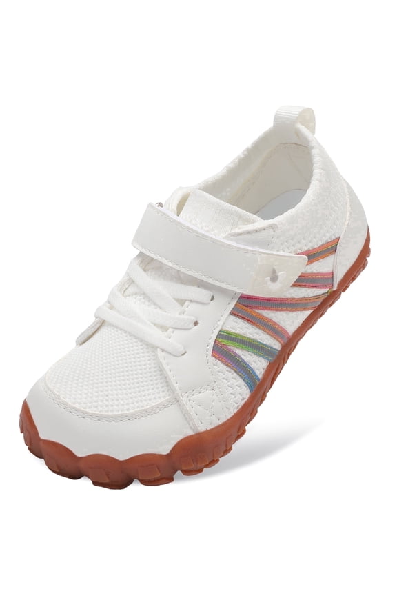 Kids Shoes Girls Boys Wide Shoes Knit Anti-Slip Hiking Sneakers 2 Big Kid