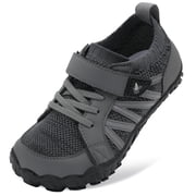 Kids Shoes Girls Boys Wide Shoes Knit Anti-Slip Hiking Sneakers 11 Little Kid