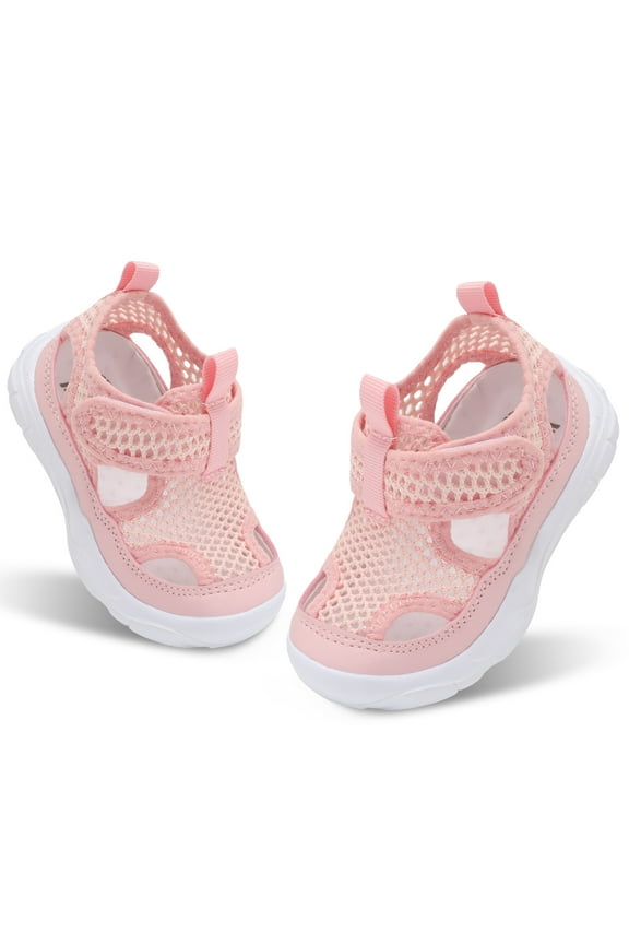 Toddler Sandals Lightweight Breathable Athletic Slip-On Sneaker for Toddler Outdoor Indoor