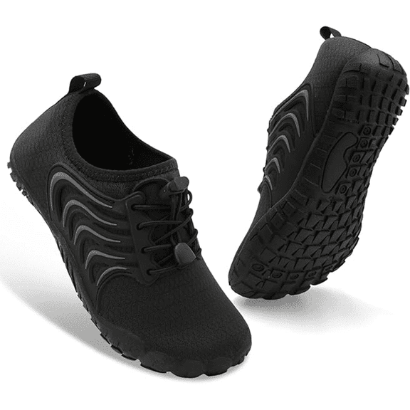 Barerun Kids Water Shoes Wide Toe Adjustable Barefoot Aqua Socks Quick Dry Beach Swim Pool for Boys Girls