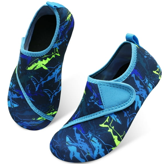 Barerun Kids Water Shoes Girls Boys Outdoor Quick Dry Barefoot Aqua Socks for Sport Beach Swim Surf Navy 12.5-13 Little Kid
