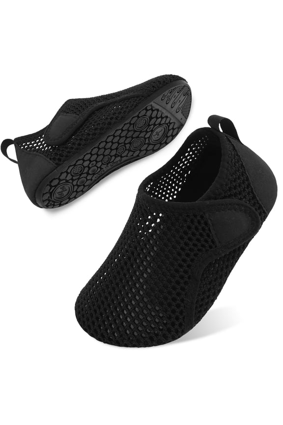Kids Water Shoes Girls Boys Quick Dry Aqua Socks Barefoot Rubber Sole Non Slip Beach Swim Shoes