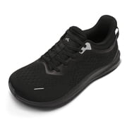 Men’s Wide Toe Box Slip On Walking Shoes Lightweight Cushioned Sneakers Non Slip Breathable Athletic Shoes