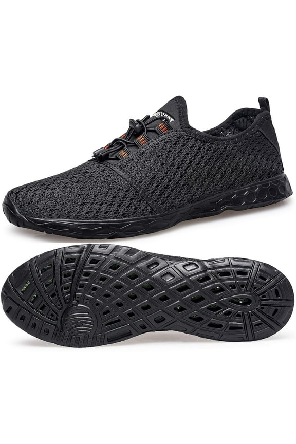 Mens Water Shoes Aqua Socks for Water Aerobics Quick Dry