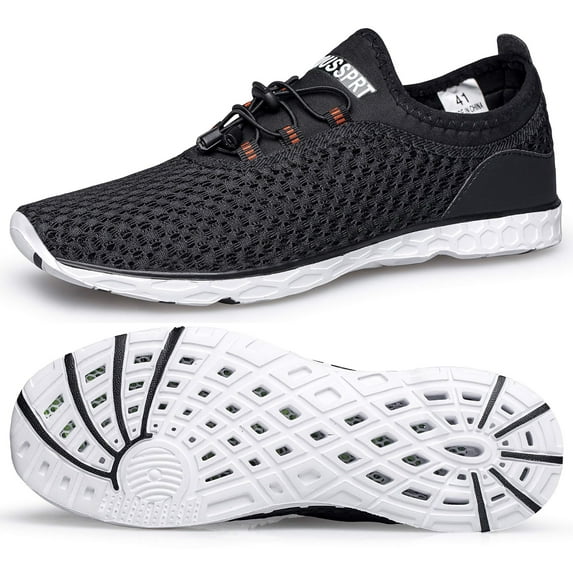 Barerun Mens Water Shoes Quick-Dry Beach Shoes Barefoot for Outdoor Beach Swim Surf