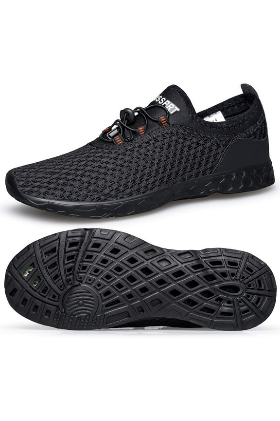 Mens Water Shoes Swim Shoes Beach Sports Quick Dry Barefoot for Boating Fishing