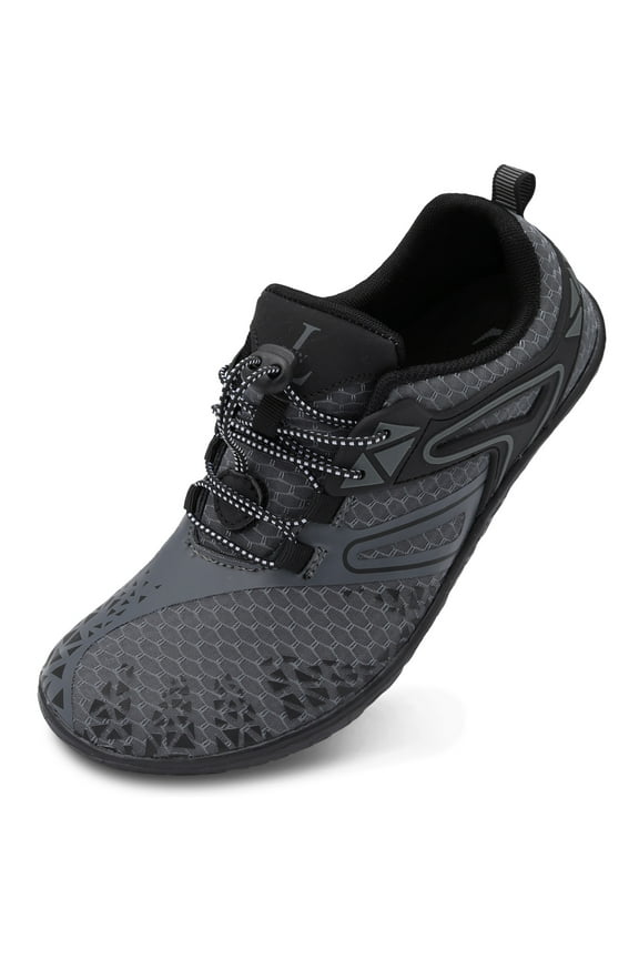 Mens Womens Water Shoes Quick Dry Barefoot for Swim Diving Surf Aqua Sports Pool Beach Grey