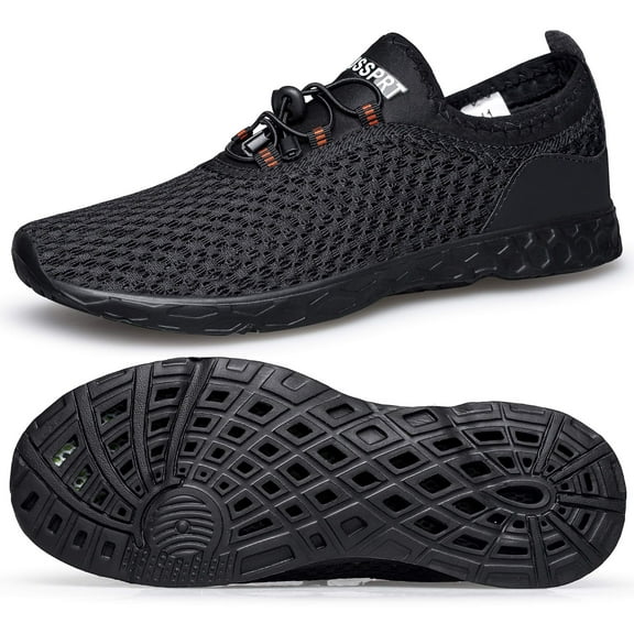 Barerun Quick Dry Water Shoes for Men Wide Toe Aqua Socks