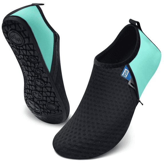 Barerun Summer Athletic Quick Dry Pool Swimming Water Shoes Socks for Women Men
