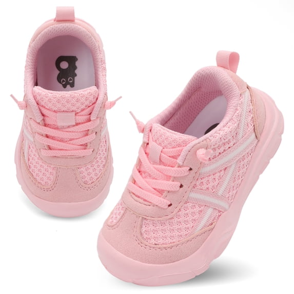 Barerun Toddler Shoes Boys Girls Wide Toe Box Walking Shoes,Non Slip,Pull-On