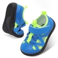 thumbnail image 1 of Barerun Unisex Toddler Sandals Moisture Wicking, Wide, Thick, Round Toe, 7 Toddler, 1 of 8