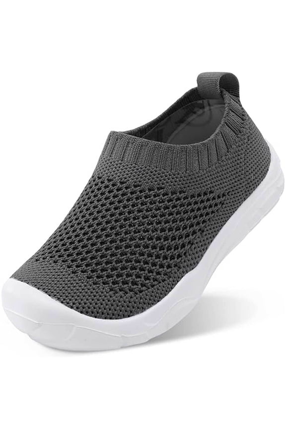 EVA Toddler Boys Girls Slip On Sneakers Lightweight Breathable Walking Shoes