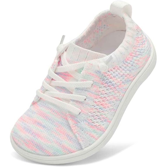 Barerun Toddler Little Kids Wide Shoes Girls Boys Minimalist Slip on Tennis Sneakers