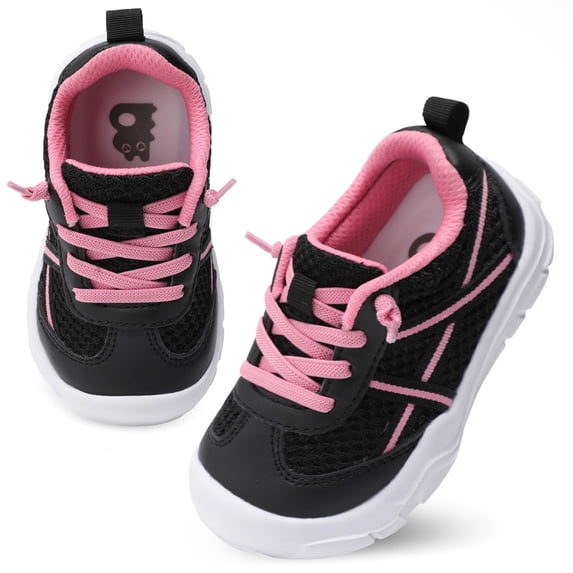 Barerun Toddler Shoes Boys Girls Wide Toe Box Walking Shoes,Non Slip,Pull-On