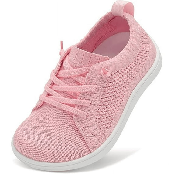 Barerun Toddler Barefoot Slip-On Tennis Shoes with Drawstring for Girls and Boys