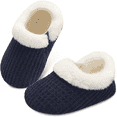 thumbnail image 1 of Barerun Toddler Slip-On Indoor Outdoor Warm House Shoes for Boys Girls, 1 of 5