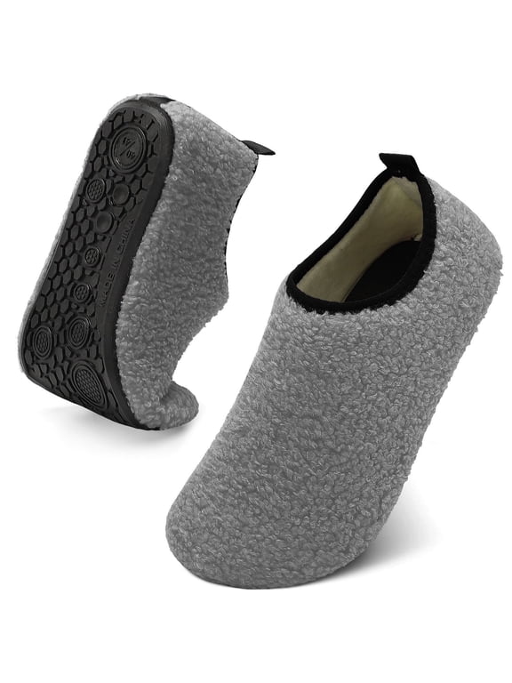 Womens Mens House Slippers Slip-Resistant Portable Travel Shoes