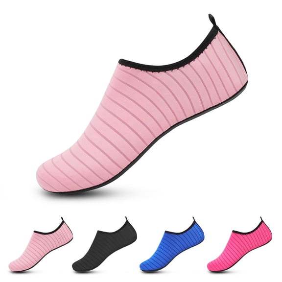 Barerun Water Shoes for Women Men Slip-on Barefoot Aqua Yoga Socks Non-Slip Quick-Dry Lightweight Footwear for Swim Pool Beach Surf River