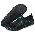 thumbnail image 1 of Barerun Water Sports Shoes Barefoot Quick-Dry Aqua Yoga Socks Slip-on for Men Women Bluefire 6.5-7.5 Women 5-6 Men, 1 of 7