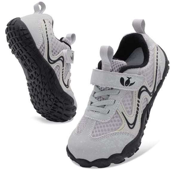 Barerun Wide Little Kid Shoes Mesh Non slip Sneakers