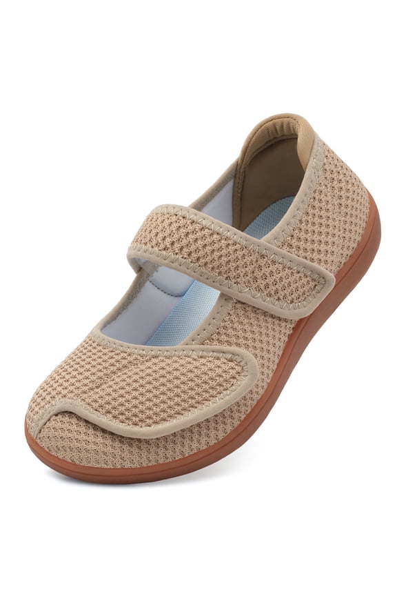 Zero drop Diabetic Wide Width Mary Jane Slip On Shoes