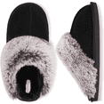 thumbnail image 1 of Barerun Winter Fuzzy House Slippers Plush Faux Fur Fluffy Flats Slippers Warm Memory Foam Slide Shoes for Women, 1 of 7