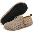 Barerun House Slippers for Women Cozy Sock Shoes with Soft Rubber Sole