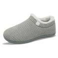 thumbnail image 1 of Barerun Women Men Fuzzy Slippers Warm Indoor Outdoor House Shoes, 1 of 6