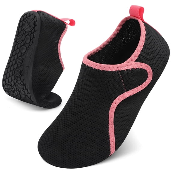Barerun Women Men Quick-Dry Aqua Socks Water Shoes with Non-Slip Rubber Sole for Beach River Pool Lake Surf Yoga