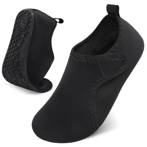 Barerun Women Men Quick-Dry Aqua Socks Water Shoes with Non-Slip Rubber Sole for Beach River Pool Lake Surf Yoga