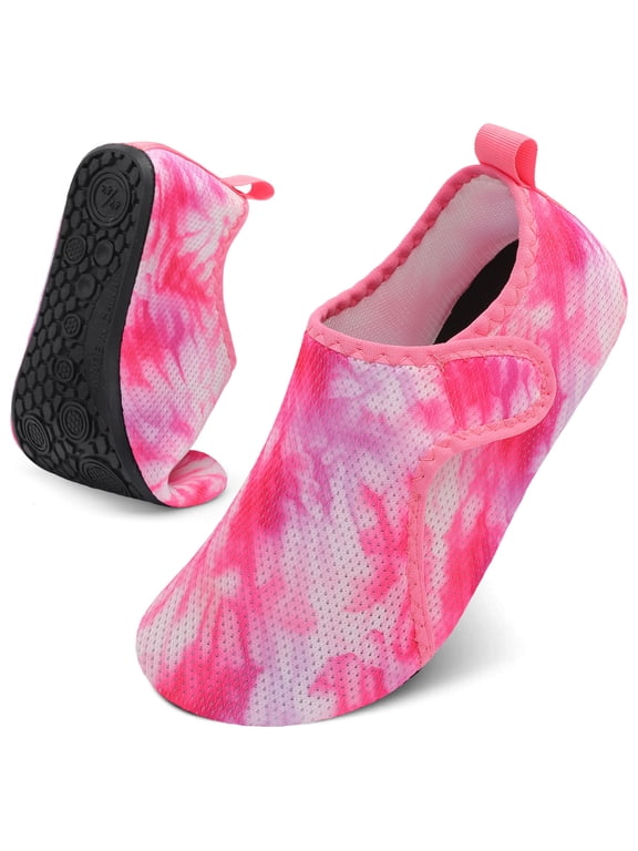Women Men Quick-Dry Aqua Socks Water Shoes with Non-Slip Rubber Sole for Beach River Pool Lake Surf Yoga
