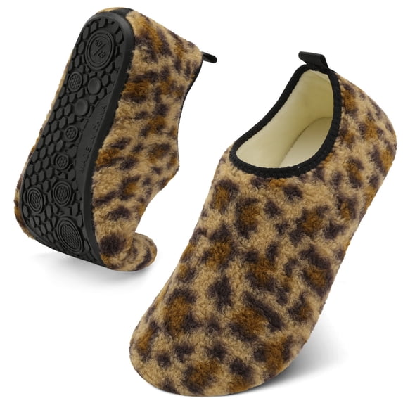 Womens Mens House Slippers Slip-Resistant Portable Travel Shoes