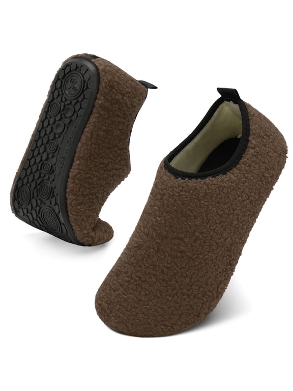 Womens Mens House Slippers Slip-Resistant Portable Travel Shoes